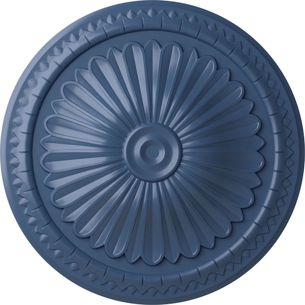 Ekena Millwork Alexa Ceiling Medallion (Fits Canopies up to 3"), Hand-Painted Americana, 15"OD x 1 3/4"P CM14AXAMF - main